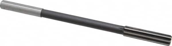 Interstate - 0.502" High Speed Steel 8 Flute Chucking Reamer - Exact Tool & Supply