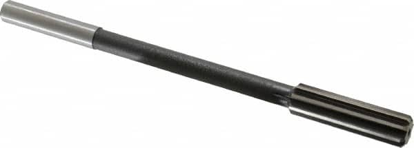 Interstate - 0.564" High Speed Steel 8 Flute Chucking Reamer - Exact Tool & Supply
