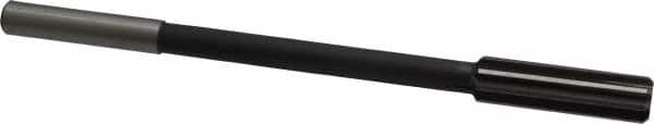 Interstate - 0.589" High Speed Steel 8 Flute Chucking Reamer - Exact Tool & Supply