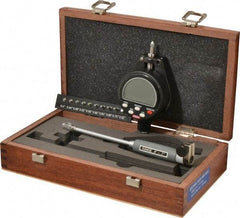 SPI - 0.4 to 0.7", 4" Deep, Electronic Bore Gage - Up to 0.00025" Accuracy, 0.001mm Resolution, Data Output, Includes Indicator - Exact Tool & Supply