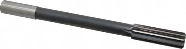 Interstate - 0.876" High Speed Steel 10 Flute Chucking Reamer - Exact Tool & Supply