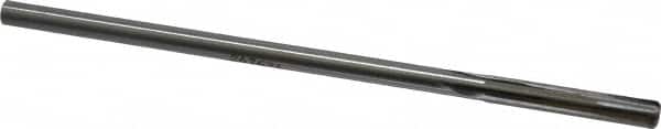 Made in USA - 0.2495" Carbide-Tipped 4 Flute Dowel Pin Chucking Reamer - Exact Tool & Supply