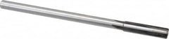 Made in USA - 0.4365" Carbide-Tipped 4 Flute Chucking Reamer - Exact Tool & Supply
