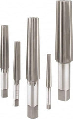 Value Collection - 5 Piece, 1MT to 5MT, #1 to #5, Finishing Morse Taper Reamer Set - Exact Tool & Supply