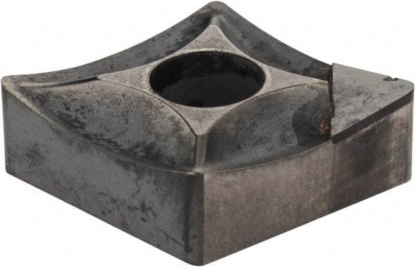 Kennametal - CNMS432 E Grade KD1405 Polycrystalline Diamond (PCD) Turning Insert - 80° Diamond, 1/2" Inscr Circle, 3/16" Thick, 1/32" Corner Radius - Exact Tool & Supply