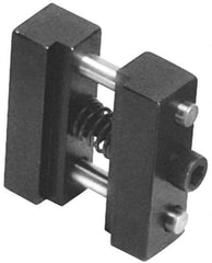 Gibraltar - 1 Piece Vise Work Stop - Steel, 1-1/2" Wide, 1/2" High - Exact Tool & Supply