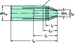 393CGP200872 CORO GRIP PENCIL COLLET - Exact Tool & Supply