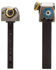 Value Collection - 3 to 50mm Capacity, 32mm Wide x 3-1/8 Inch Long Shank, Cut Knurler - 2 Knurls Required, Series A1 - Exact Tool & Supply