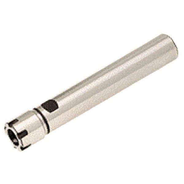 Iscar - 0.022" to 0.278" Capacity, 0.734" Projection, Straight Shank, ER11 Collet Chuck - 6.734" OAL, 5/8" Shank Diam - Exact Tool & Supply