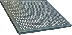 Durham - 30" Wide x 1-1/2" High, Cart Mesh Tray - 30 Inches Wide x 1-1/2 Inches High, x 24 Inches Deep - Exact Tool & Supply