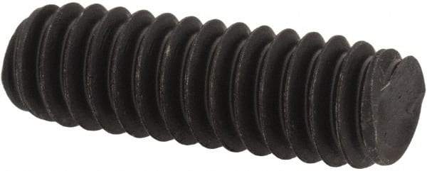 Value Collection - 1/4-20 3/4" OAL Fully Threaded Stud - Carbon Steel, Plain Finish - Exact Tool & Supply