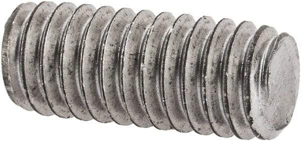 Value Collection - 5/16-18 3/4" OAL Fully Threaded Stud - Carbon Steel, Plain Finish - Exact Tool & Supply
