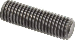 Value Collection - 5/8-11 2" OAL Fully Threaded Stud - Carbon Steel, Plain Finish - Exact Tool & Supply