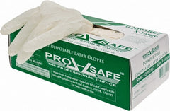 PRO-SAFE - Size XL, 5 mil, Industrial Grade, Powder Free Latex Disposable Gloves - Exact Tool & Supply