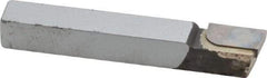 Made in USA - 5/16 x 5/16" Shank, Square Shoulder Turning Single Point Tool Bit - AR-5, Grade K68 - Exact Tool & Supply