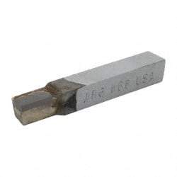 Made in USA - 3/8 x 3/8" Shank, Square Shoulder Turning Single Point Tool Bit - AR-6, Grade K68 - Exact Tool & Supply