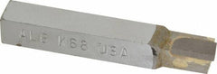 Made in USA - 3/8 x 3/8" Shank, Square Shoulder Turning Single Point Tool Bit - AL-6, Grade K68 - Exact Tool & Supply
