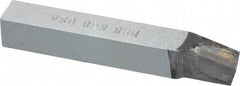 Made in USA - 1/2 x 1/2" Shank, Lead Angle Turning Single Point Tool Bit - BR-8, Grade K68 - Exact Tool & Supply