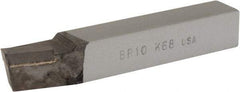 Made in USA - 5/8 x 5/8" Shank, Lead Angle Turning Single Point Tool Bit - BR-10, Grade K68 - Exact Tool & Supply