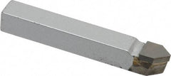 Made in USA - 5/16 x 5/16" Shank, Pointed Nose Single Point Tool Bit - D-5, Grade K68 - Exact Tool & Supply