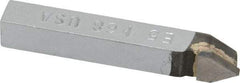Made in USA - 5/16 x 5/16" Shank, Threading Single Point Tool Bit - E-5, Grade K68 - Exact Tool & Supply