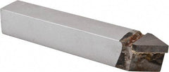 Made in USA - 5/8 x 5/8" Shank, Threading Single Point Tool Bit - E-10, Grade K68 - Exact Tool & Supply
