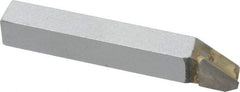 Made in USA - 5/16 x 5/16" Shank, Offset Threading Single Point Tool Bit - EL-5, Grade K68 - Exact Tool & Supply