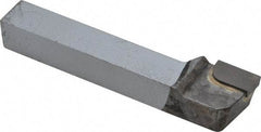 Made in USA - 1/2 x 1/2" Shank, Offset Side Cutting Single Point Tool Bit - GR-8, Grade K68 - Exact Tool & Supply