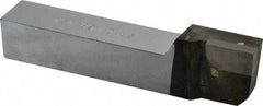 Made in USA - 3/4 x 3/4" Shank, Offset Side Cutting Single Point Tool Bit - GR-12, Grade K68 - Exact Tool & Supply
