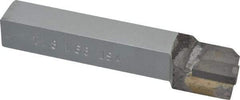 Made in USA - 1/2 x 1/2" Shank, Offset Side Cutting Single Point Tool Bit - GL-8, Grade K68 - Exact Tool & Supply