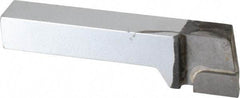 Made in USA - 5/8 x 5/8" Shank, Offset Side Cutting Single Point Tool Bit - GL-10, Grade K68 - Exact Tool & Supply