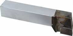 Made in USA - 1 x 1" Shank, Offset Side Cutting Single Point Tool Bit - GL-16, Grade K68 - Exact Tool & Supply