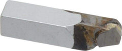 Made in USA - 5/16 x 5/16" Shank, Square Shank Boring Single Point Tool Bit - TSC-5, Grade K68 - Exact Tool & Supply