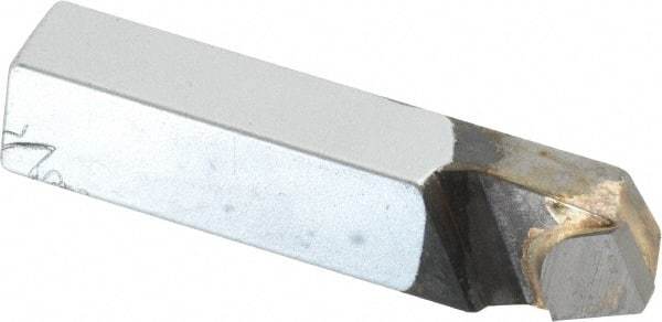 Made in USA - 1/2 x 1/2" Shank, Square Shank Boring Single Point Tool Bit - TSC-8, Grade K68 - Exact Tool & Supply