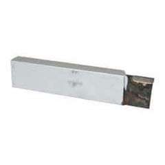 Made in USA - 1 x 1/2" Shank, Cutoff & Grooving Single Point Tool Bit - CT-111, Grade K68 - Exact Tool & Supply