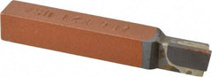 Made in USA - 3/8 x 3/8" Shank, Square Shoulder Turning Single Point Tool Bit - AR-6, Grade K21 - Exact Tool & Supply