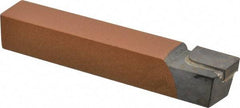 Made in USA - 5/8 x 5/8" Shank, Square Shoulder Turning Single Point Tool Bit - AR-10, Grade K21 - Exact Tool & Supply