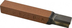 Made in USA - 5/16 x 5/16" Shank, Square Shoulder Turning Single Point Tool Bit - AL-5, Grade K21 - Exact Tool & Supply