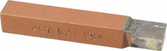 Made in USA - 7/16 x 7/16" Shank, Square Shoulder Turning Single Point Tool Bit - AL-7, Grade K21 - Exact Tool & Supply