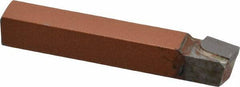 Made in USA - 7/16 x 7/16" Shank, Lead Angle Turning Single Point Tool Bit - BR-7, Grade K21 - Exact Tool & Supply