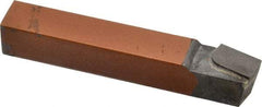 Made in USA - 5/8 x 5/8" Shank, Lead Angle Turning Single Point Tool Bit - BR-10, Grade K21 - Exact Tool & Supply