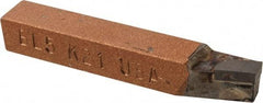 Made in USA - 5/16 x 5/16" Shank, Lead Angle Turning Single Point Tool Bit - BL-5, Grade K21 - Exact Tool & Supply