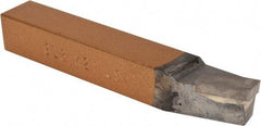 Made in USA - 1/2 x 1/2" Shank, Lead Angle Turning Single Point Tool Bit - BL-8, Grade K21 - Exact Tool & Supply