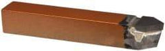 Made in USA - 5/8 x 5/8" Shank, Pointed Nose Single Point Tool Bit - D-10, Grade K21 - Exact Tool & Supply