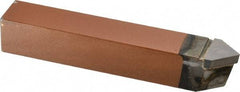 Made in USA - 1 x 1" Shank, Pointed Nose Single Point Tool Bit - D-16, Grade K21 - Exact Tool & Supply