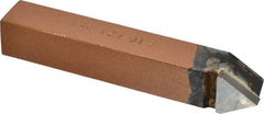 Made in USA - 5/8 x 5/8" Shank, Threading Single Point Tool Bit - E-10, Grade K21 - Exact Tool & Supply