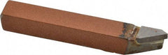 Made in USA - 5/16 x 5/16" Shank, Offset Threading Single Point Tool Bit - ER-5, Grade K21 - Exact Tool & Supply