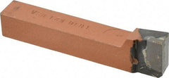 Made in USA - 5/8 x 5/8" Shank, Offset End Cutting Single Point Tool Bit - FR-10, Grade K21 - Exact Tool & Supply
