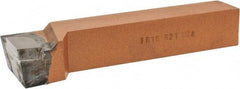 Made in USA - 1 x 1" Shank, Offset End Cutting Single Point Tool Bit - FR-16, Grade K21 - Exact Tool & Supply