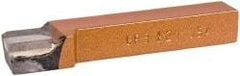 Made in USA - 1/2 x 1/2" Shank, Offset Side Cutting Single Point Tool Bit - GR-8, Grade K21 - Exact Tool & Supply